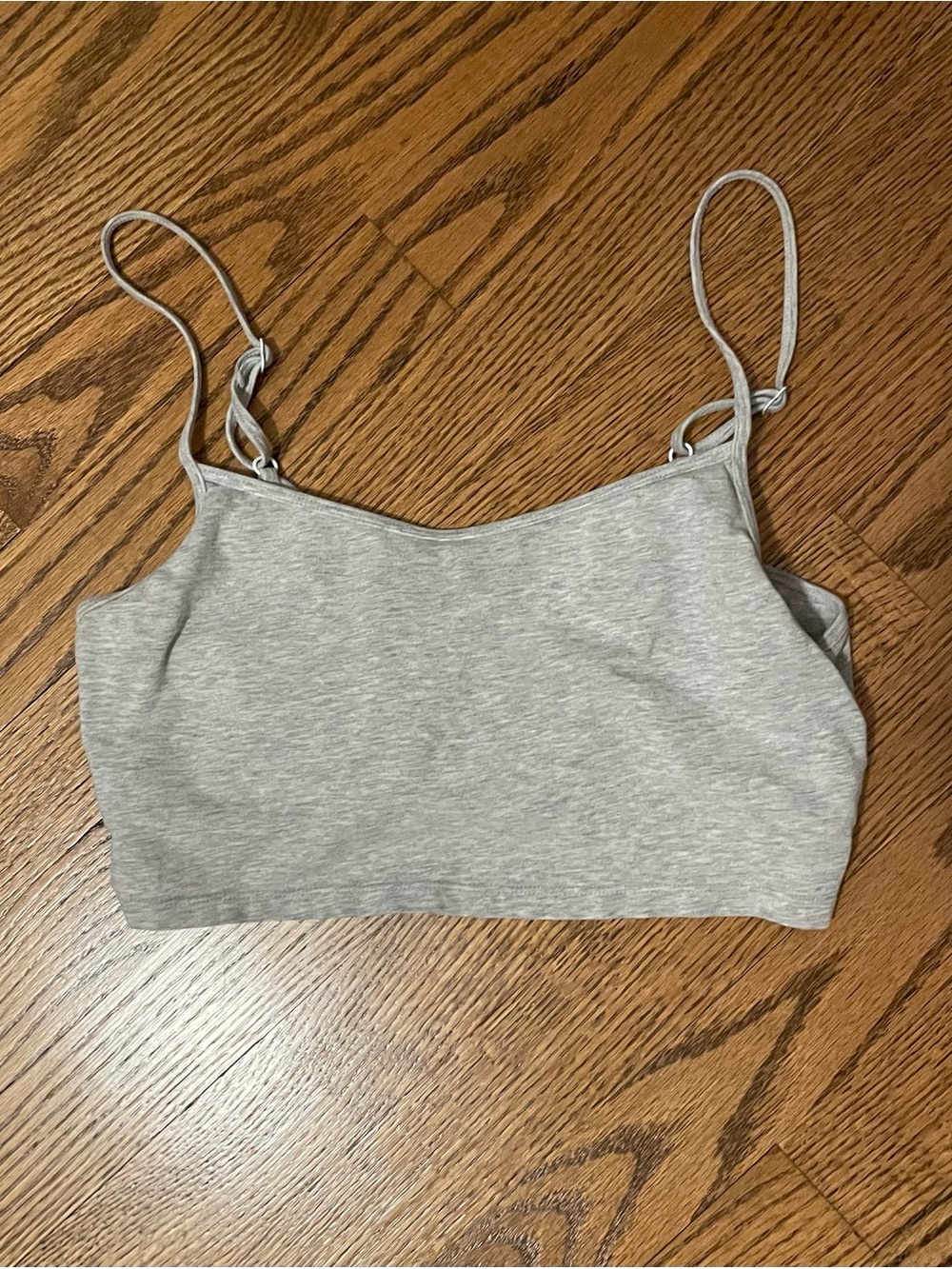 Aerie Women's Cropped Cami Top with Built-In Bra Layer